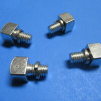 H56, Square Head Bolt w/ Lock Washer, QTY 3